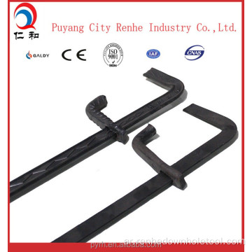 Q235 إغلاق F Type Clamps Building Tools